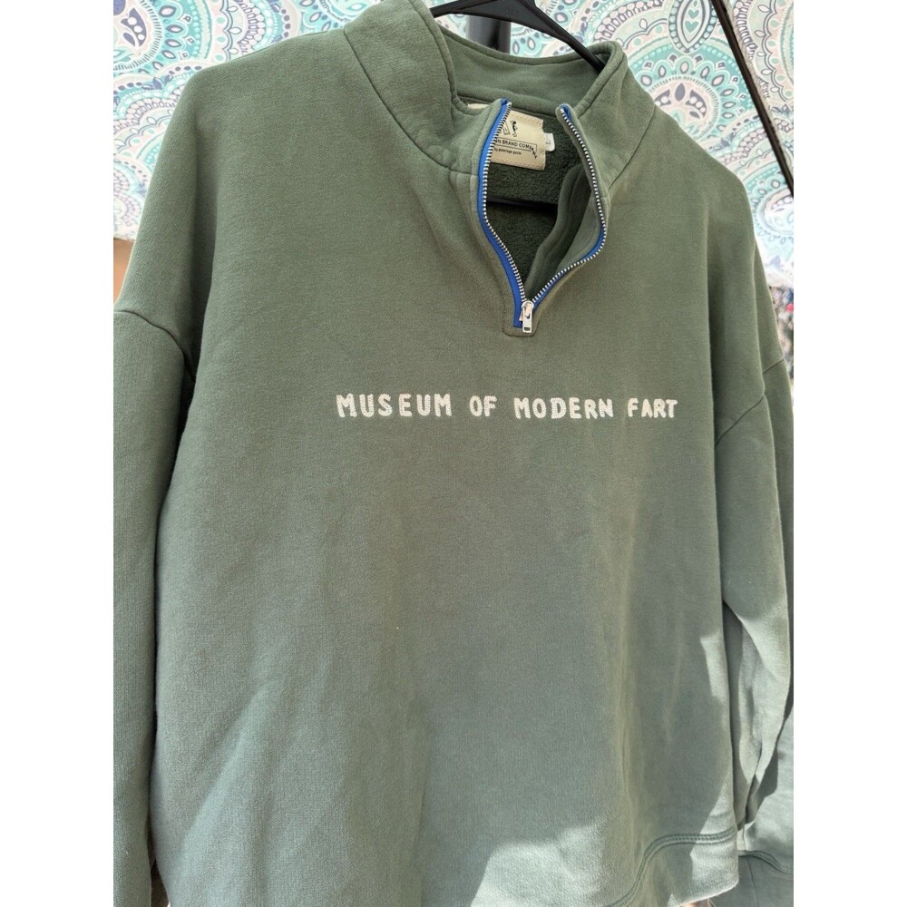 Fashion Brand Company Penelope Gazin Museum Modern Fart Sweatshirt L RARE - Picture 2 of 7